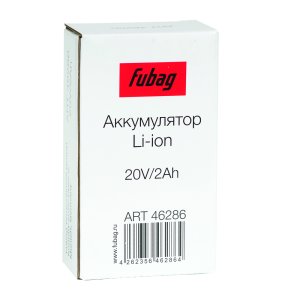 Аккумуляторная батарея FLI5S1P1202 Li-ion к бензиновым газонокосилкам FUBAG с электростартером и минирайдеру (20V/2Ah) в Калининграде фото