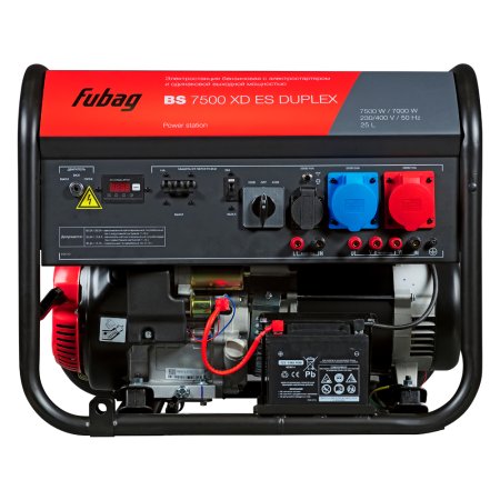 Бензиновый генератор FUBAG BS 7500 XD ES DUPLEX в Калининграде фото