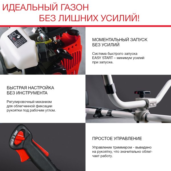 FUBAG Бензиновый триммер FPT 33 + Триммерная леска сечение витой квадрат L 130 м * 2.4 мм в ПОДАРОК в Калининграде фото