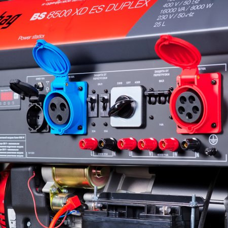 Бензиновый генератор FUBAG BS 8500 XD ES DUPLEX для одно и трехфазного режимов работы в Калининграде фото