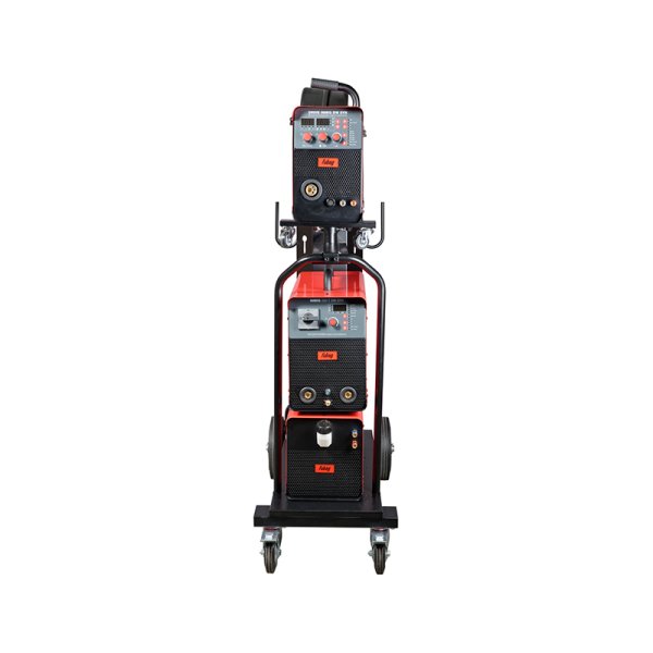 FUBAG Cварочный полуавтомат INMIG 500T DW SYN + Подающий механизм DRIVE INMIG DW SYN +Шланг-пакет 5 метров 70мм2 14 pol с жидкостным охлаждением для INMIG 500T DW SYN + Горелка FB 500 3m + Блок жидкостного охлаждения Cool 70 + Тележка для аппаратов в Калининграде фото