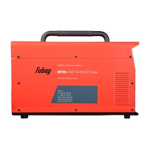 FUBAG Инвертор сварочный INTIG 400 T W AC/DC PULSE + горелка FB TIG 26 5P 4m  в Калининграде фото