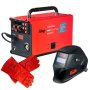 FUBAG Сварочный полуавтомат IRMIG 208 SYN PLUS (31447) + Маска сварщика Хамелеон IR 9-13N S (38072) + Сварочные краги на подкладке красные FWGN 10R (641180) в Калининграде фото