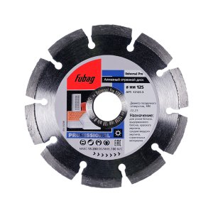 Алмазный отрезной диск FUBAG Universal Pro диам. 125/22.2 в Калининграде фото