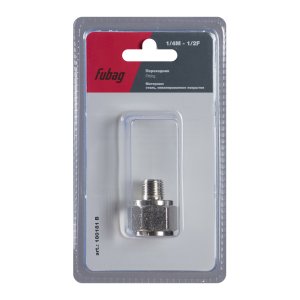 FUBAG Переходник 1/4 дюйма M на 1/2 дюйма F, блистер 1 шт в Калининграде фото