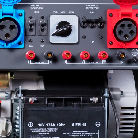 Бензиновый генератор FUBAG BS 8500 XD ES DUPLEX для одно и трехфазного режимов работы в Калининграде фото