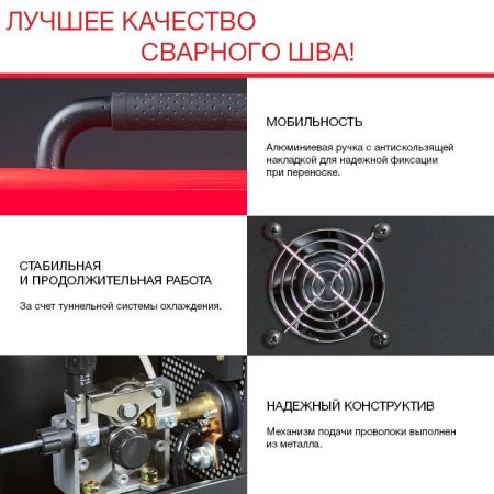 FUBAG Сварочный полуавтомат IRMIG 200 SYN с горелкой 250 А 3 м в комплекте в Калининграде фото