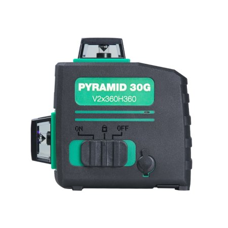 FUBAG уровень лазерный 3D с зеленым лучом Pyramid 30G V2х360H360 в Калининграде фото