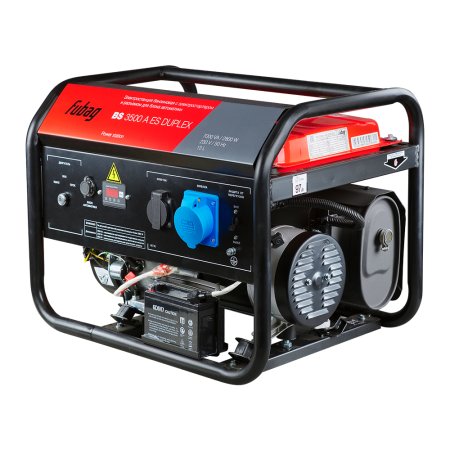 Бензиновый генератор FUBAG BS 3500 A ES DUPLEX в Калининграде фото